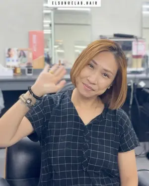 elab.hair ##HairDye ##Bleaching ##Babylight 髮型美甲作品