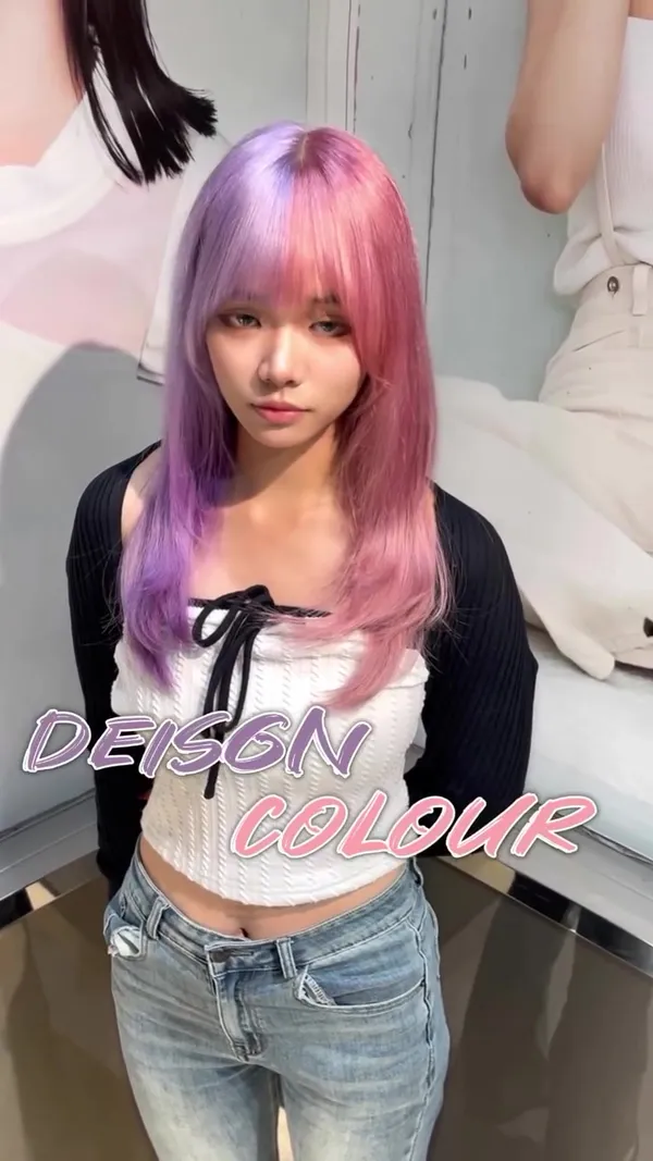 ettthair ##haircolor ##hkhairsalon ##bleach hair & nail work