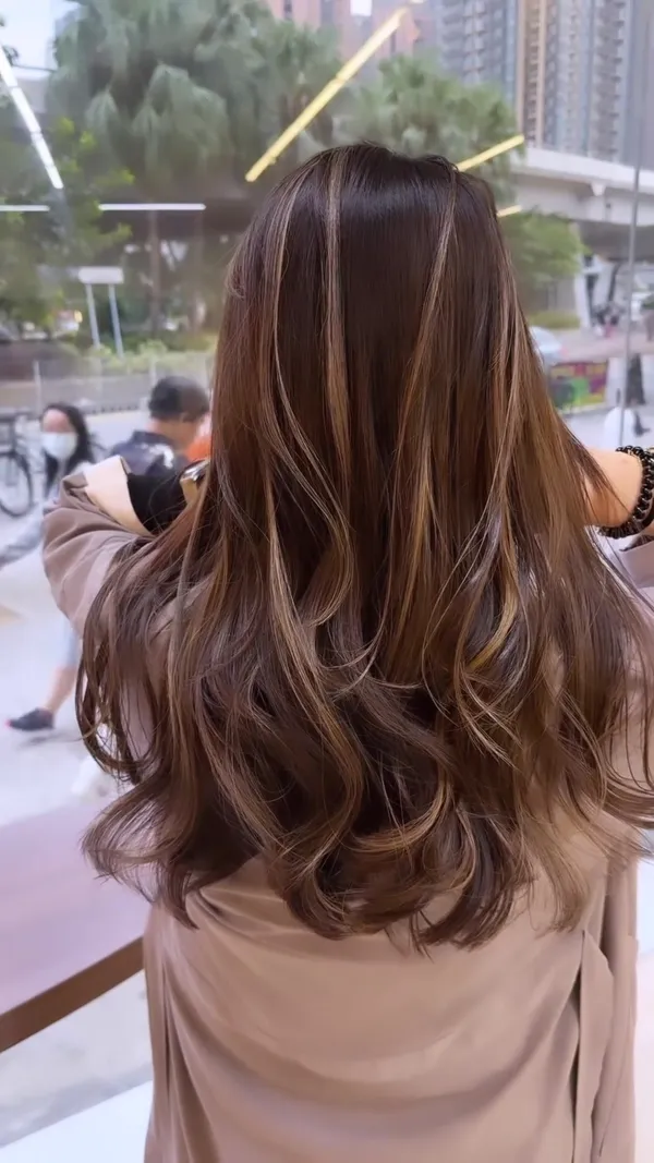 ludylo824_lehuit8 ##ludylo ##YuenLongHairPerm ##YuenLongHairColoring hair & nail work