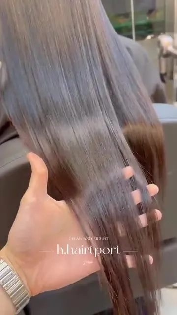 hairport_j.chan ##TaiPoHairSalon ##TaiPoStraighteningTreatment ##TaiPoHairColoring 髮型美甲作品