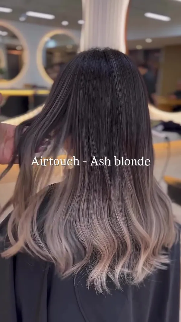 hairalchemy.hk ##hkhair ##airtouch ##hkhairstyle 髮型美甲作品