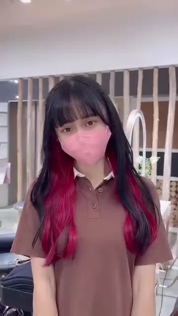 hair.solar_ ##BerryRedTea ##WineRedHairSophistication ##GirlGroupRedHair 髮型美甲作品