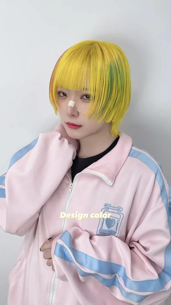 ettthair ##haircolor ##hkhairsalon ##bleach 髮型美甲作品