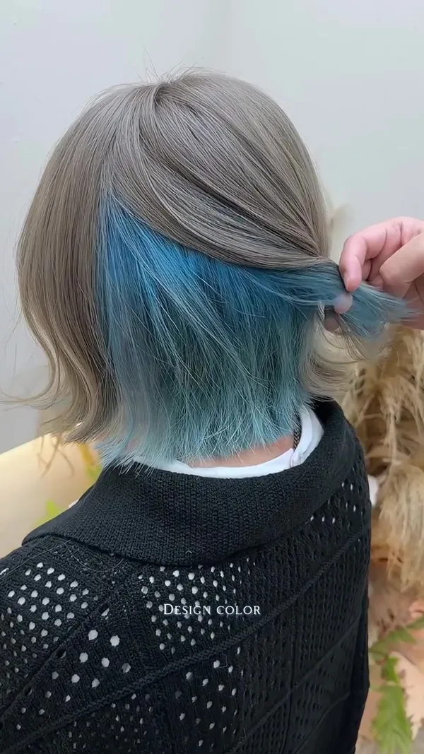 ettthair ##haircolor ##hkhairsalon ##bleach 髮型美甲作品