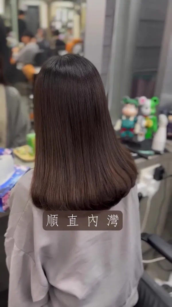 miko_lehuit8 ##HairColoring ##paimore ##StraightTreatment 髮型美甲作品
