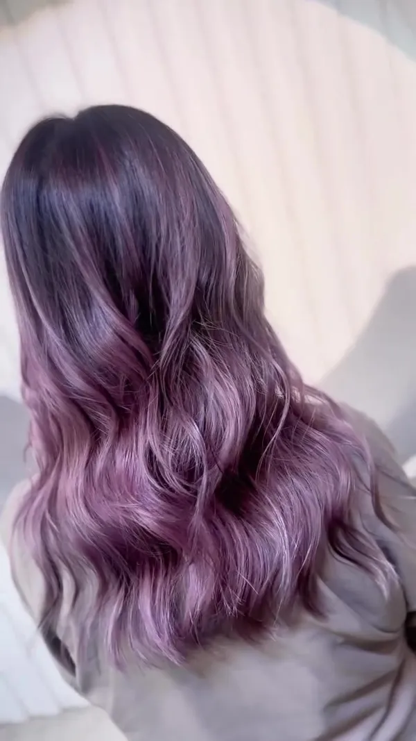 anson_by_hair_lehuit8 ##GradientPinkPurple ##EtherealHairColor ##BrighteningHairColorRecommendation 