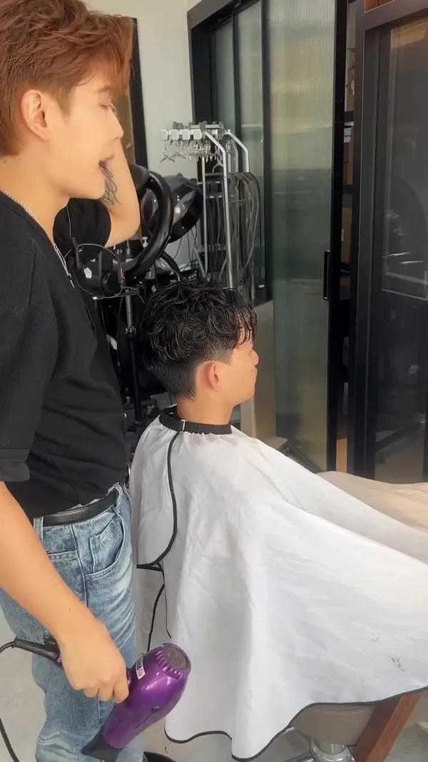##Yuen ##Yuen ##男hairstyle師 髮型美甲作品