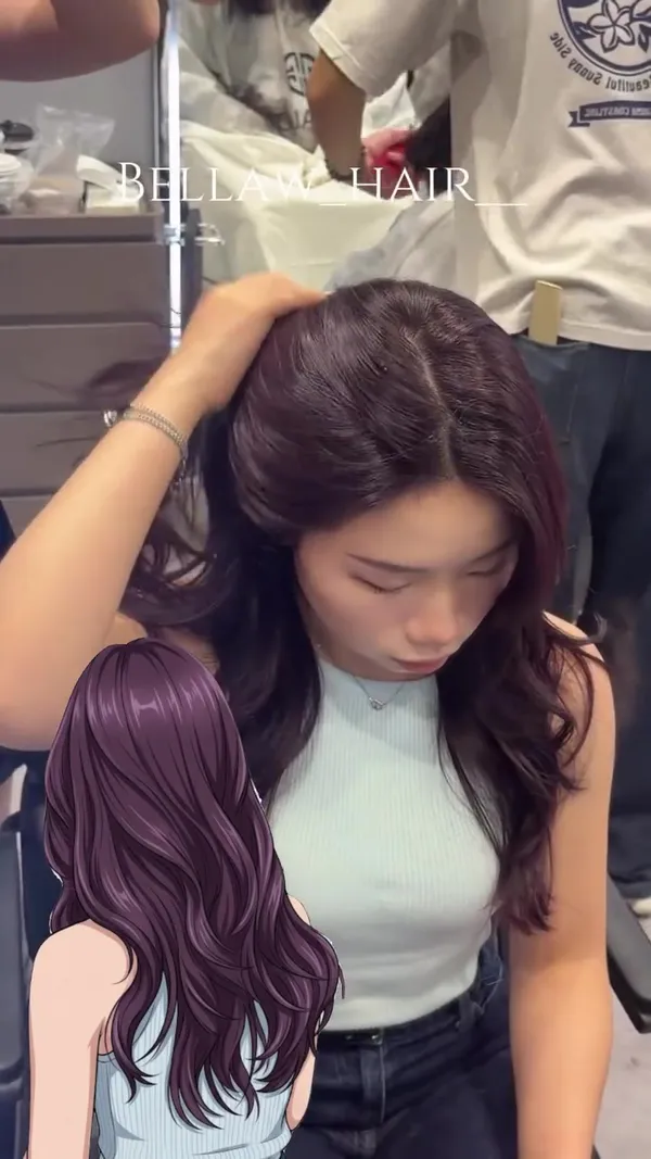 ##顯白髮色 ##韓系hairstyle ##顯白髮色推薦 髮型美甲作品