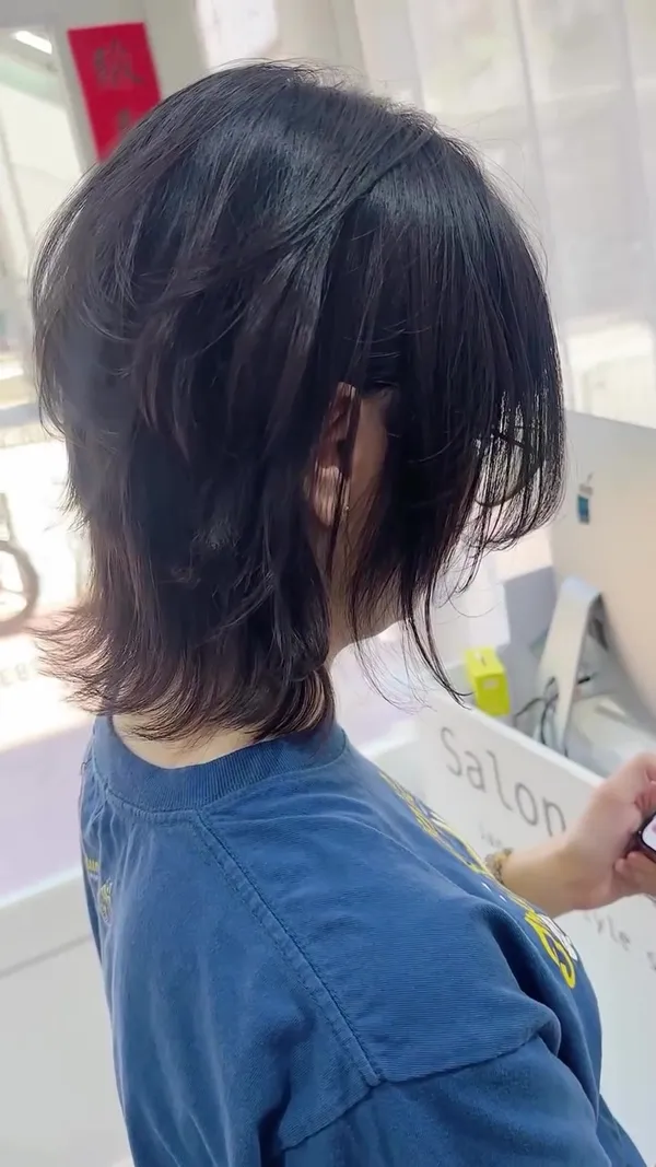 ##haircolor ##hair ##haircut 髮型美甲作品