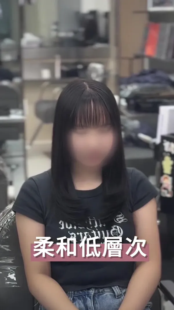 ##挑染 ##染髮 ##highlights 髮型美甲作品