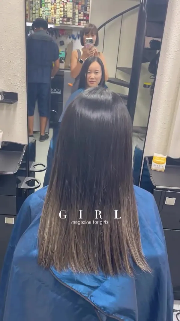 ##水光鏡面護理 ##WinHairStylist ##TaiPoSalon 髮型美甲作品