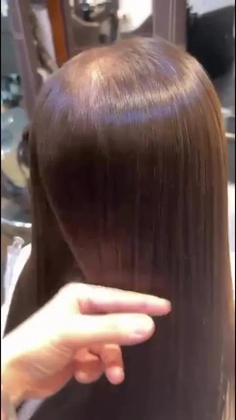 hair_logist ##lvpro ##GlassGlossSilkyStraightHair hair & nail work