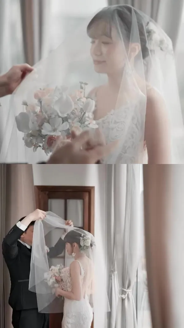 ##weddingvideography ##weddinghk ##weddinghongkong 髮型美甲作品