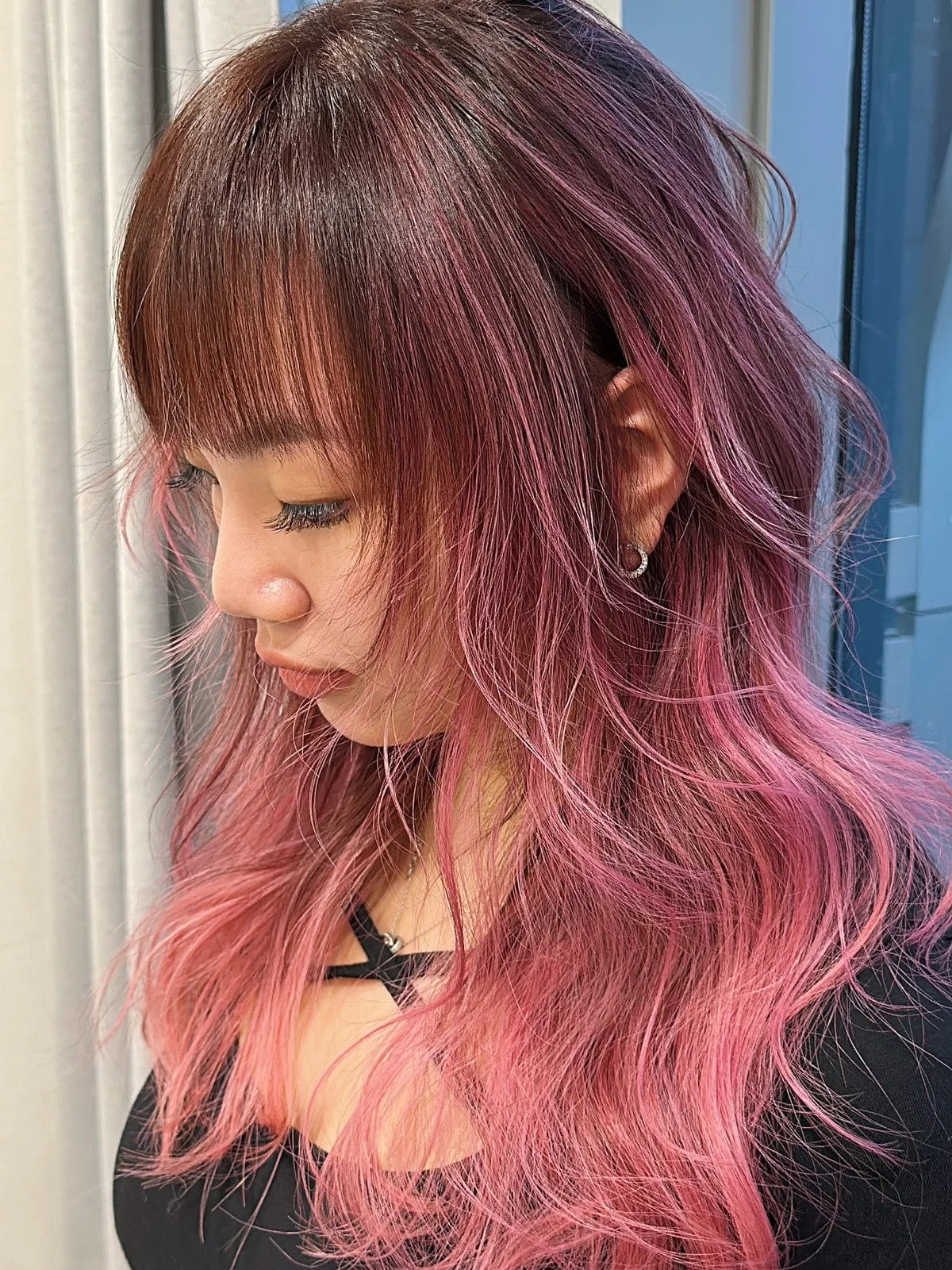 myos_kim ##空間美學 ##瀏海 ##髮型設計 髮型美甲作品