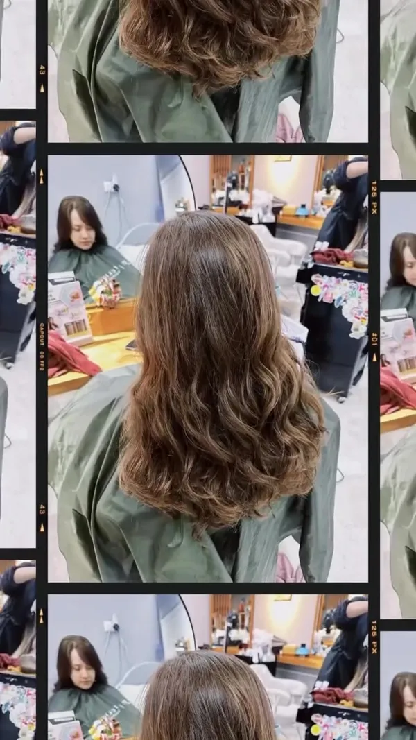 stylish_hair_design ##染髮 ##霧感髮色 ##漸層 髮型美甲作品