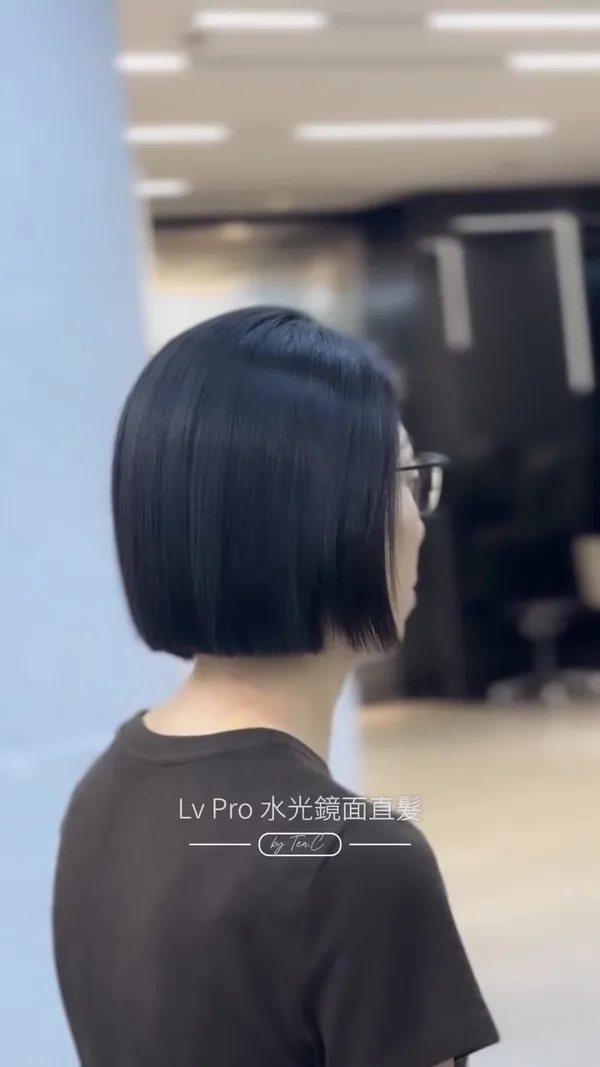 tea.c.hair ##shiseido鏡光護 ##Lvpro ##水光鏡面護理 髮型美甲作品