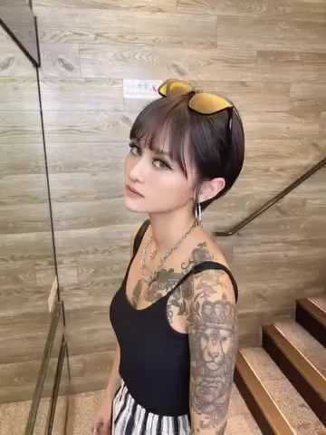 ykf_hair ##漂染 ##短髮 ##霧感髮色 髮型美甲作品