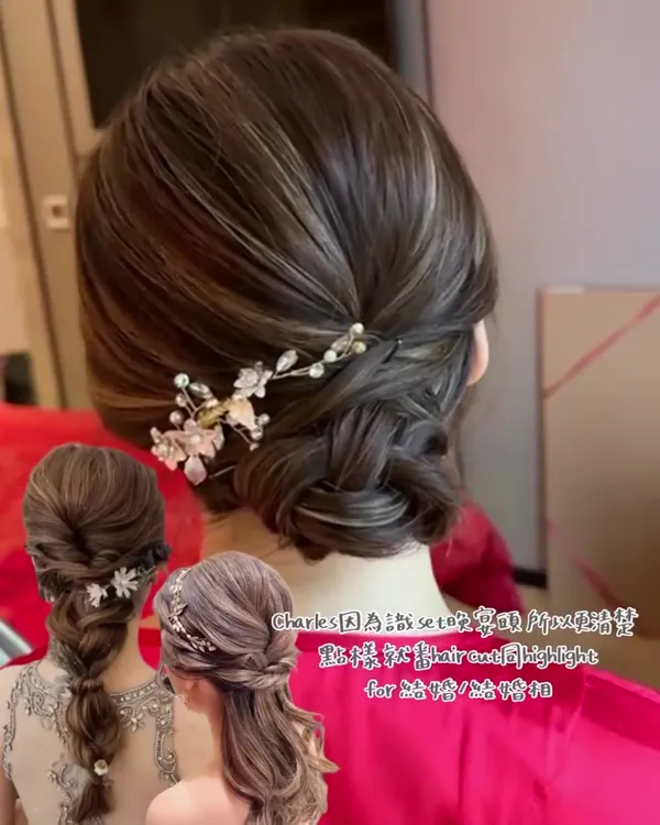 髮型美甲作品