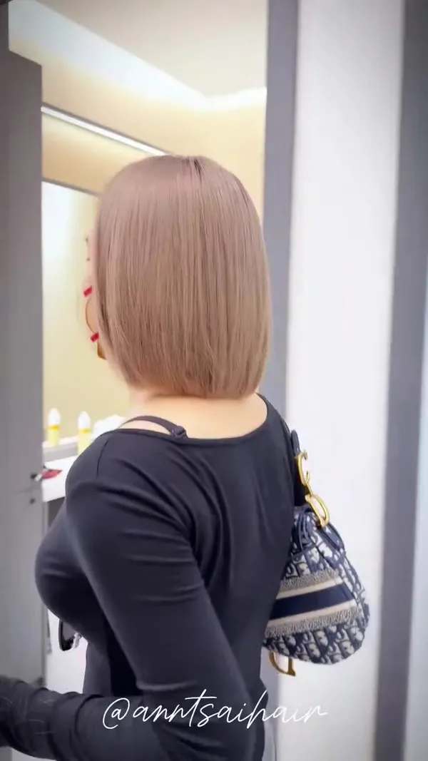##台灣hairstyle師在香港 ##hongkong ##hairhighlist 髮型美甲作品