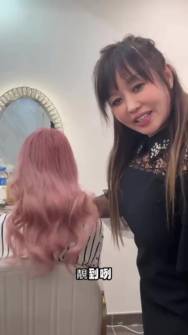 ##羽毛hair ##hair ##明星hair 髮型美甲作品