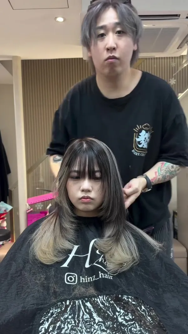 ##香港hairstyle屋 ##女生高layershairstyle ##Tsuen 髮型美甲作品