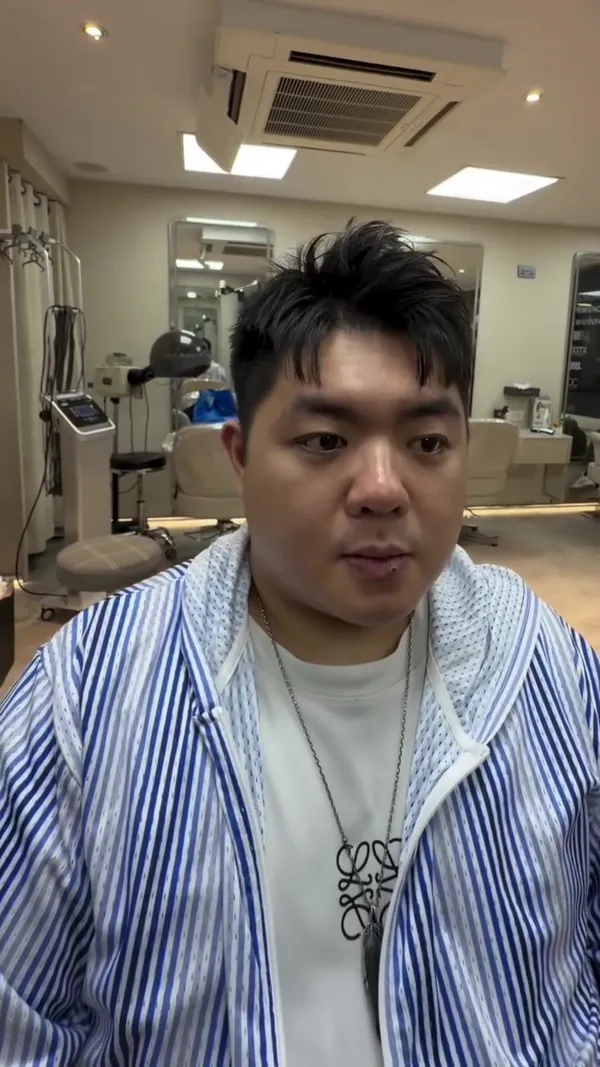 ##美式前刺 ##男士髮型 ##香港髮型屋 髮型美甲作品
