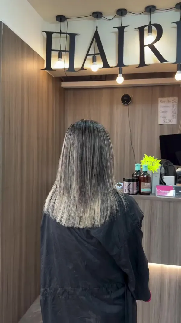 ##Tsuen ##hair ##highlight 髮型美甲作品