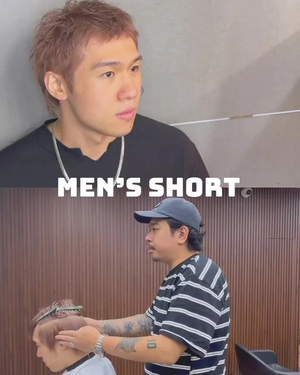 ##MensShortHair ##TsimShaTsuiHaircut 髮型美甲作品