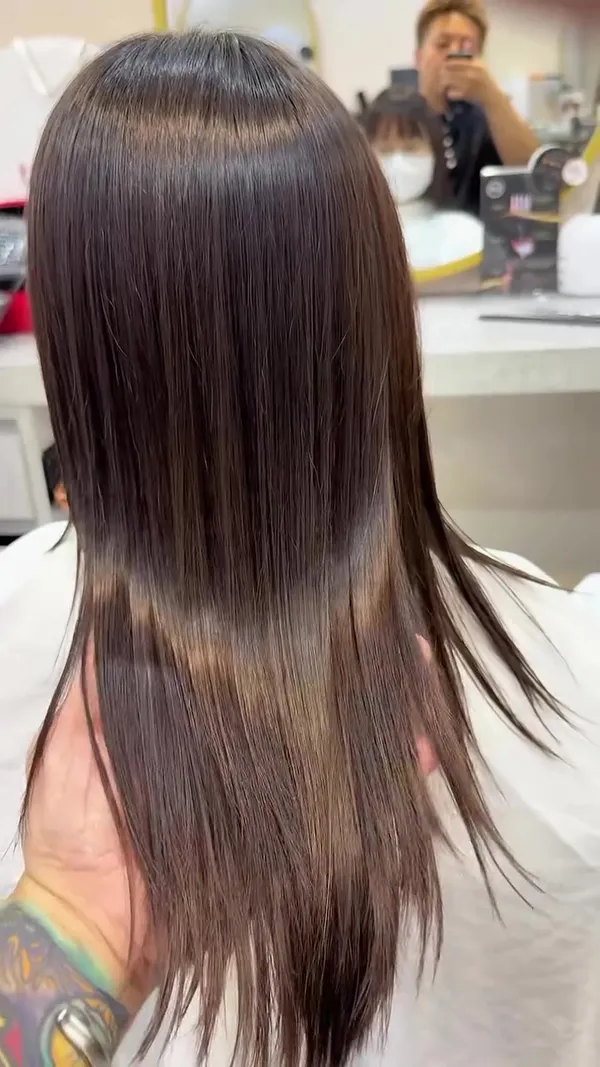 trust_hairsalon_lokfu ##大埔hairstyle師 ##鬆散頭髮 ##最新straighteningtechnique hair & nail work