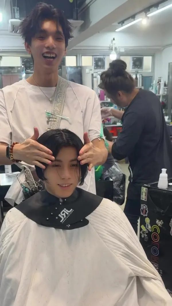 ##HongKongHairStylist ##TsimShaTsuiHaircut ##MensHairstyle 髮型美甲作品
