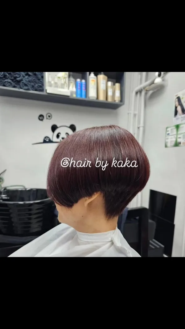Happy/Kaka ##女士剪髮 ##男士剪髮 ##婆婆電髮 髮型美甲作品