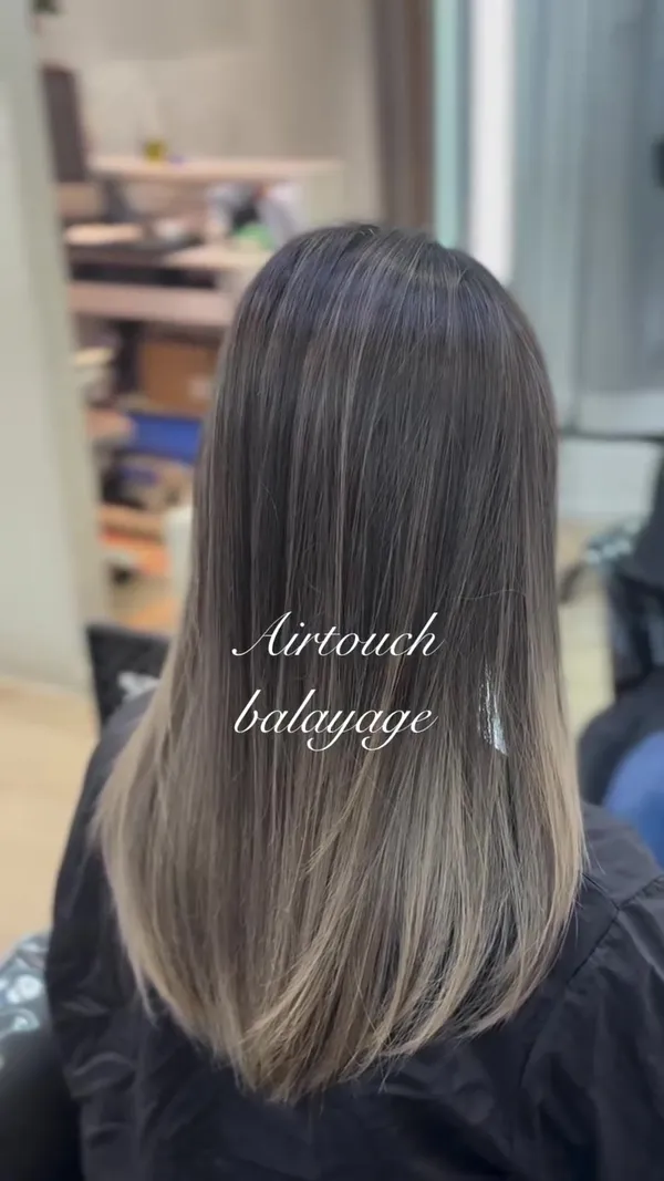 jackson.c.hair ##巴黎畫染 ##中環 ##歐美挑染 髮型美甲作品