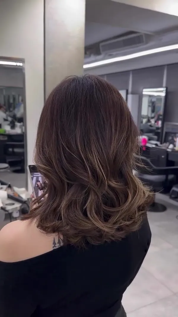 ##hairstyle ##hairstylist ##haircolor 髮型美甲作品