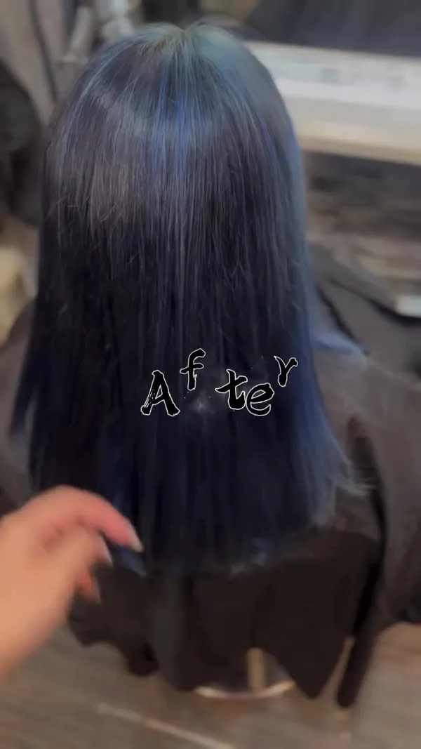 ##HairColoring ##Salon ##SalonHK 髮型美甲作品