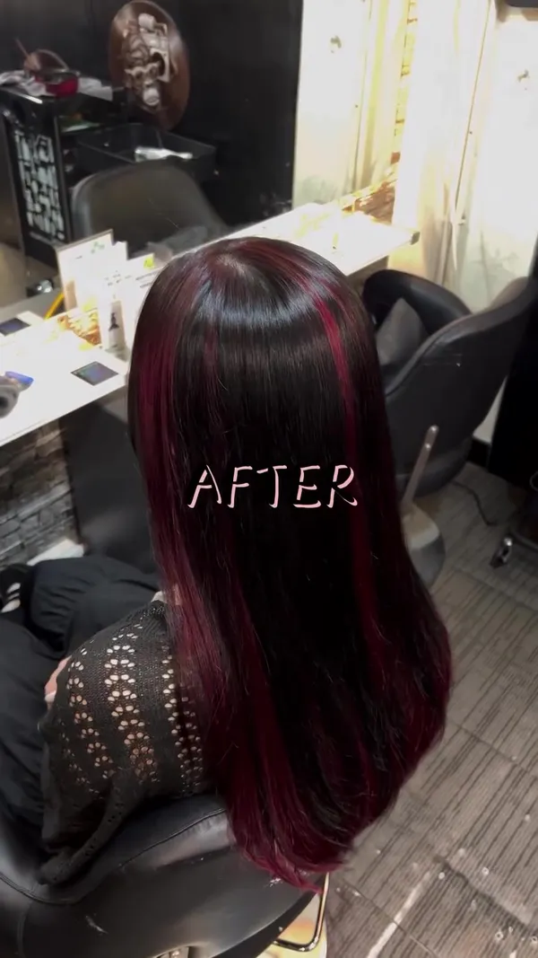 ##HairDye ##Salon ##SalonHK 髮型美甲作品