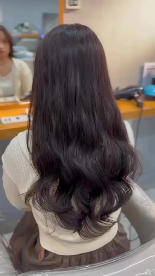 ##HairColoring ##MistyHairColor ##Gradient 髮型美甲作品