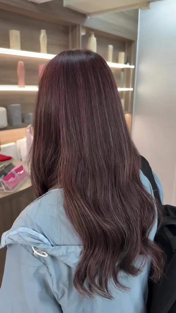 ##babylights ##haircoloring ##earringdye 髮型美甲作品