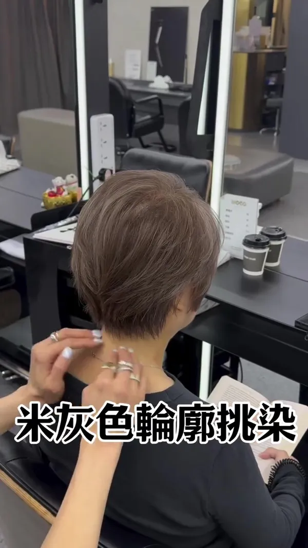 gigi_cl_gpxxii ##白发 ##盖白发 ##免漂发色 hair & nail work