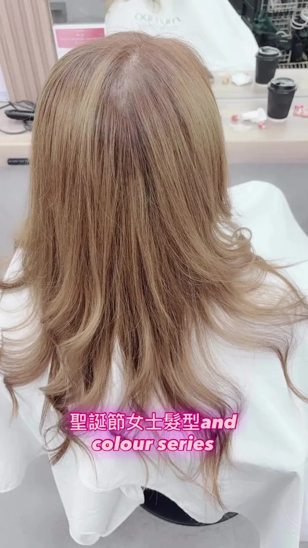 ##髮型修剪 ##髮型設計 ##香港髮型師 髮型美甲作品