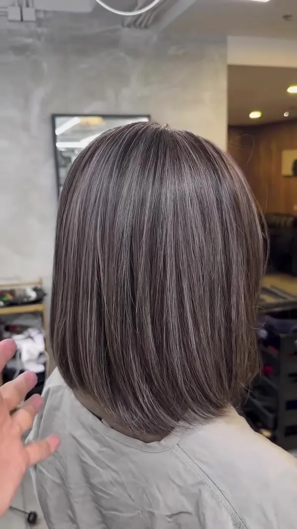 ##hairstyle ##hairstylist ##haircolor 髮型美甲作品