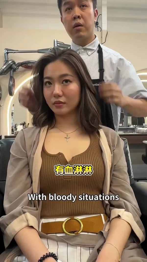 ludylo824_lehuit8 ##MissionImpossibleHairSalon ##NurseVsHairdresser ##HospitalSecrets 髮型美甲作品