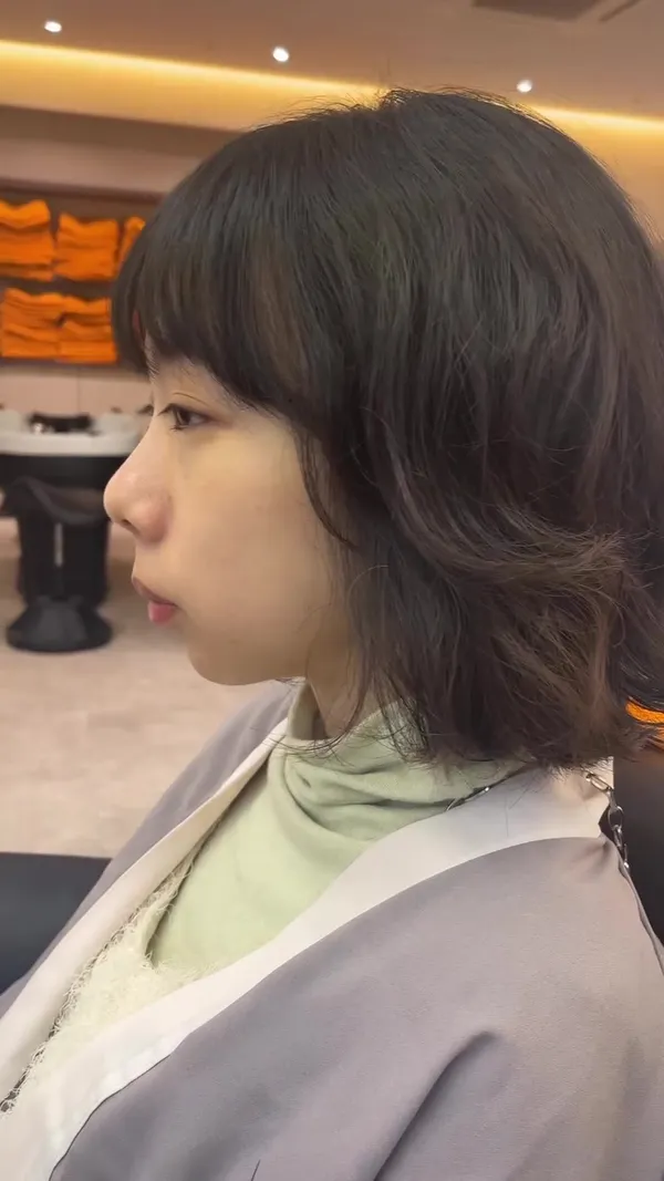 tracywong_lehuit8 ##YuenLongHairSalon ##WavyPerm ##lehuit8 髮型美甲作品