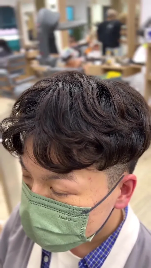 ##YuenLongHairstylist ##KoreanPerm ##StraighteningTreatment 髮型美甲作品