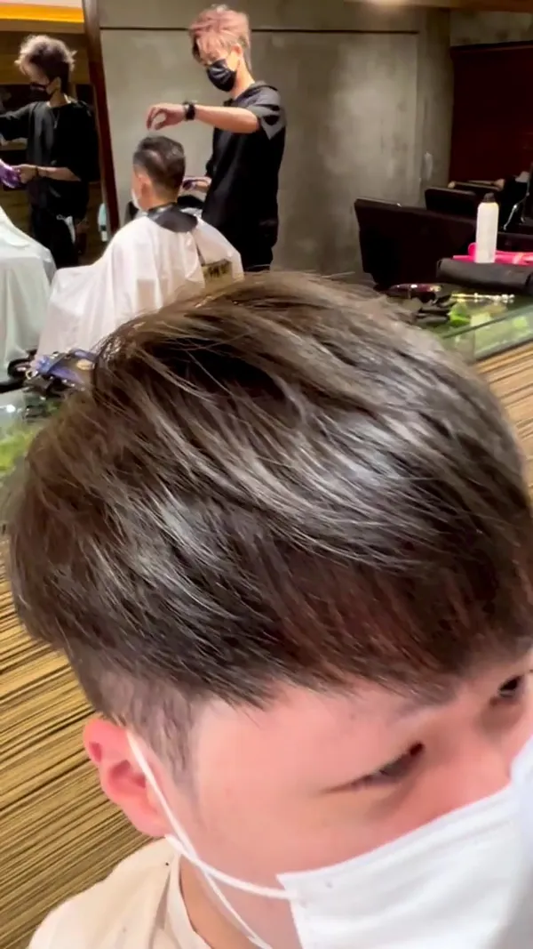 ##YuenLongHairstylist ##KoreanPerm ##StraighteningTreatment 髮型美甲作品