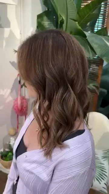 ##haircolour ##autumn ##hairinspo 髮型美甲作品