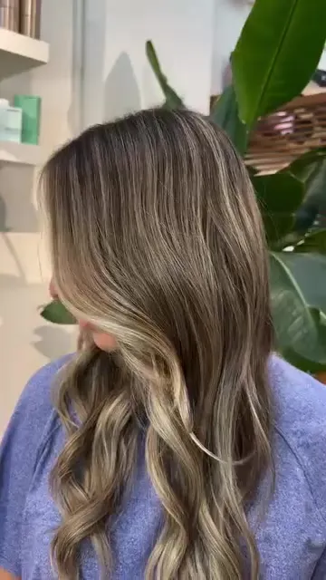 ##hairgoals ##blondehair ##dimensionalblonde 髮型美甲作品
