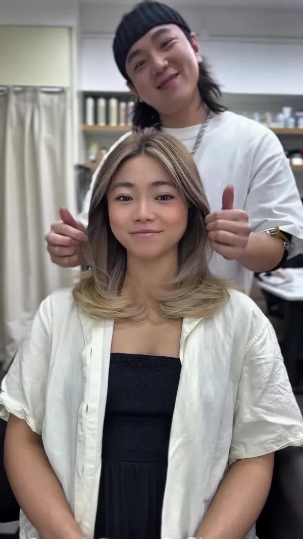 ##derekyiphair ##hairbyderekyip ##香港髮型師 髮型美甲作品
