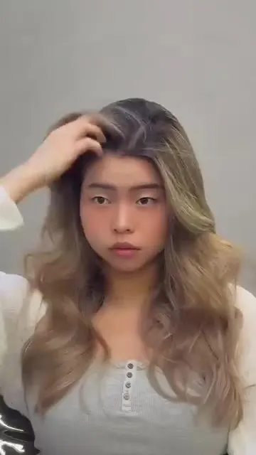 ##beigeblonde ##beigeblondehair ##hkbalayage 髮型美甲作品