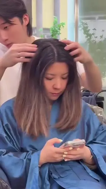 ##finehighlights ##naturalhighlights ##hkbalayage 髮型美甲作品