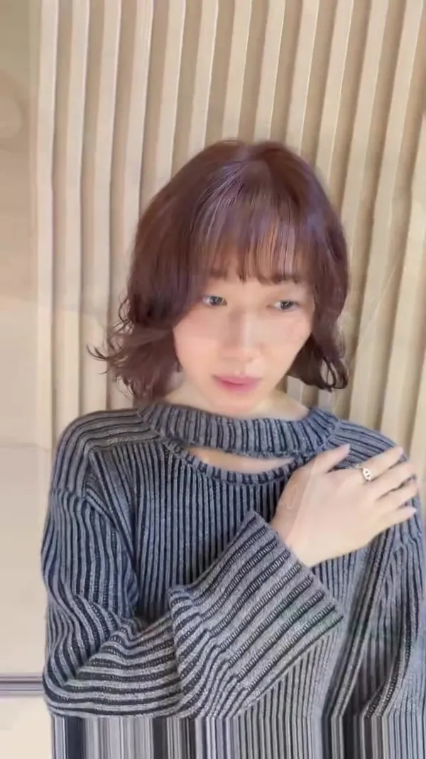 ##coey ##TsuenWanHairstylist ##TsuenWanPerm 髮型美甲作品